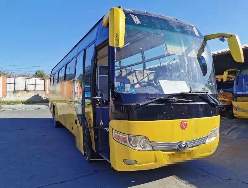 60 Seats 2013 Year Used Bus Zk6110 Rear Engine Yutong Used Coach Company Commuter Bus