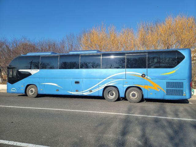 Double Rear Axle Bus Used Yutong Bus ZK6148 56 Seats 2019 Year WP.10