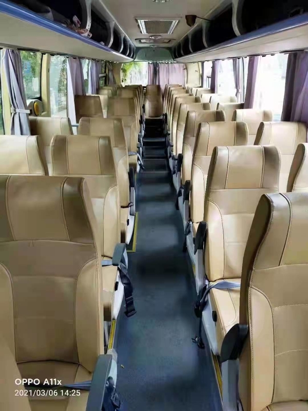 49 Seats 2014 Year Used Bus Zk6110 Double Door Yutong Used Coach Company Commuter Bus