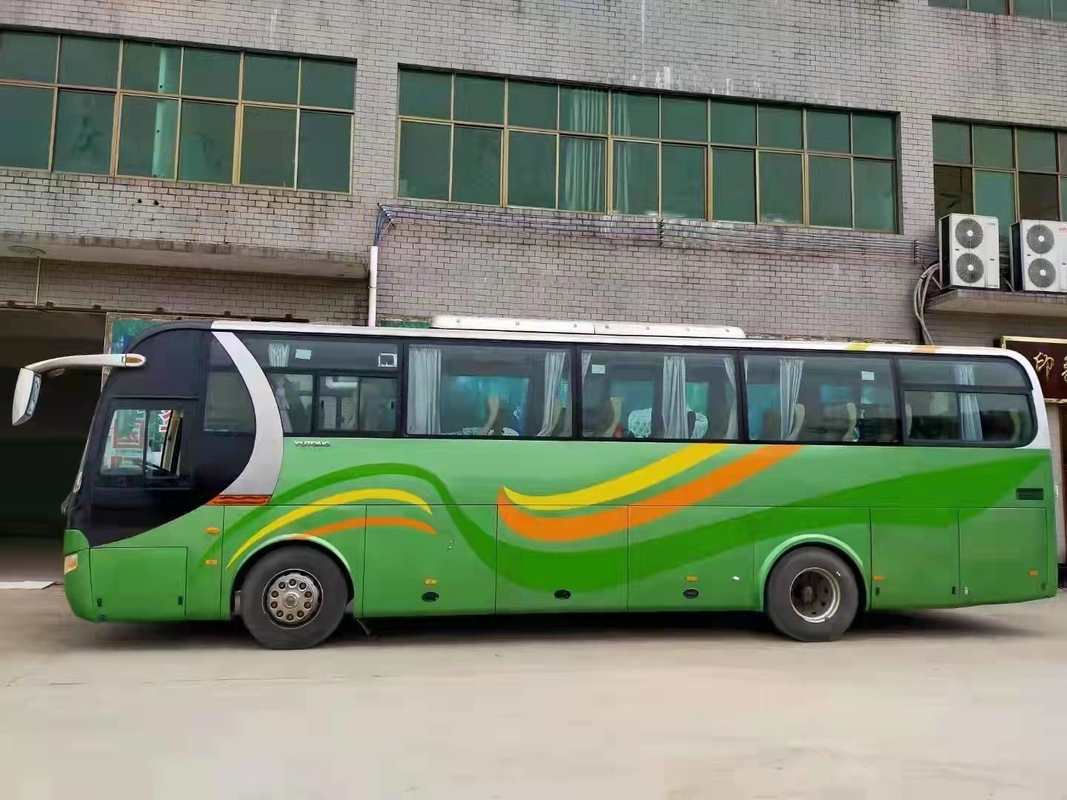 49 Seats 2014 Year Used Bus Zk6110 Double Door Yutong Used Coach Company Commuter Bus