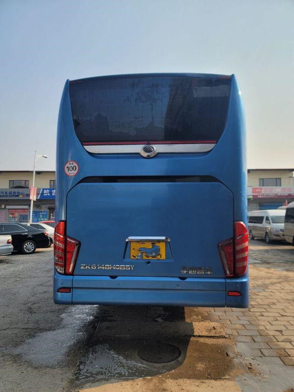 Bus Double Decker Zk6148 Youtong Bus Luxury Coach 56 Seats Yutong Bus Airbag EURO V