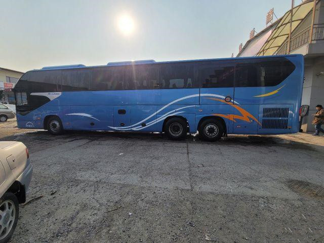 Bus Double Decker Zk6148 Youtong Bus Luxury Coach 56 Seats Yutong Bus Airbag EURO V