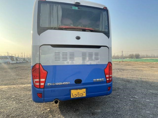 2 Axis Used Passanger Yutong Bus Luxury 33 Seats Engine Double Doors Airbag