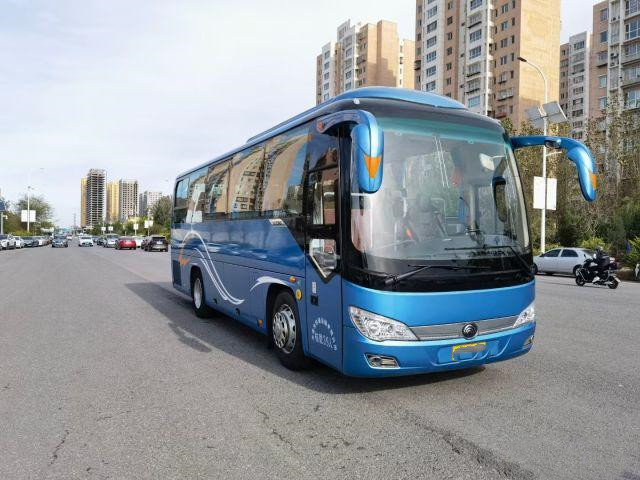 Small Coach Bus Used Yutong Bus Second Hand 39 Seats Yuchai Engine Airbag Chassis