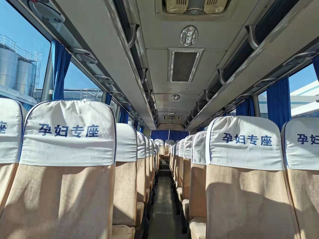 55 Seats Used Yutong Bus 12000mm Coach Bus Euro II Left Hand Drive Buses