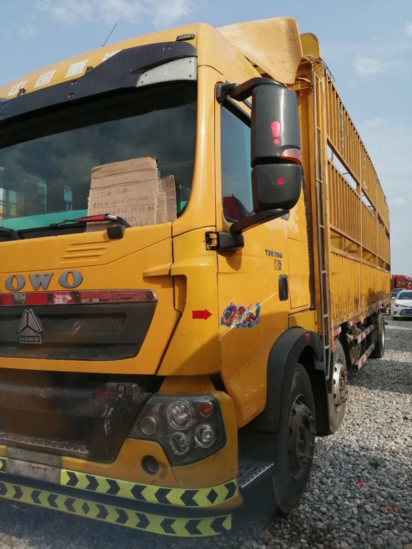 280HP Single Row Used Cargo Dump Truck 6*2 T5G Second Hand Light Truck