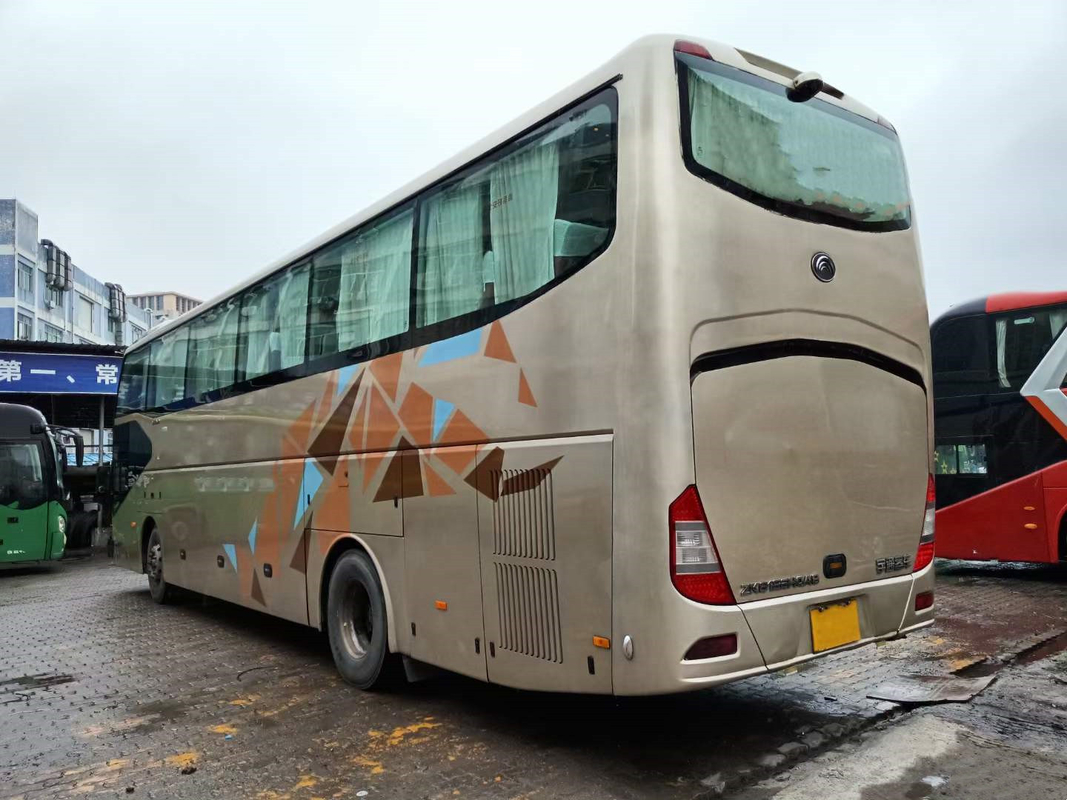Used Yutong Brand 2015 Year Tour Coach Bus ZK6126 Used Diesel Weicahi Engine 375hp Bus Used Double Doors EURO III Bus