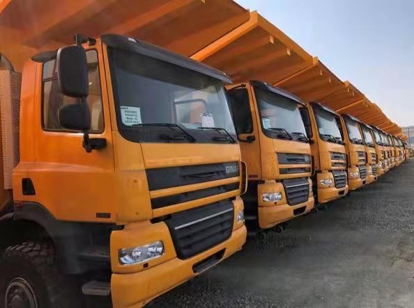 60 tons used GINAF dump truck 10*6 second hand truck for sale