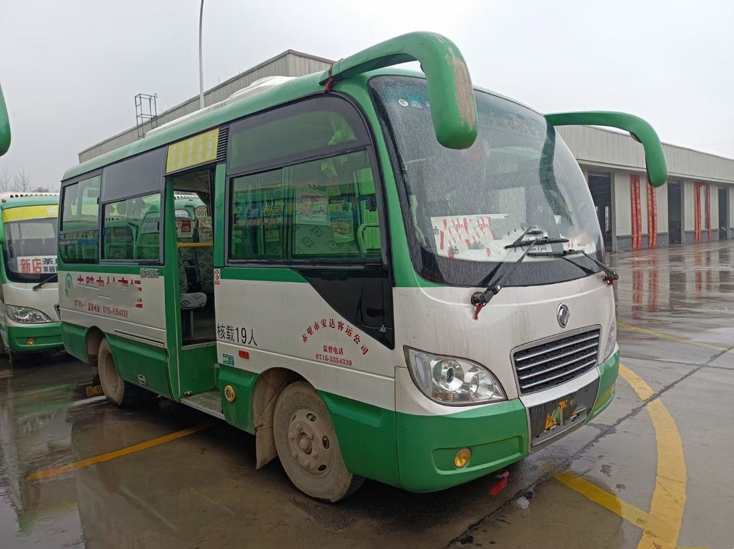 Dongfeng EQ6606 Chinese Brand Used Mini Bus 19seats 5.9m Length Euro V 2018