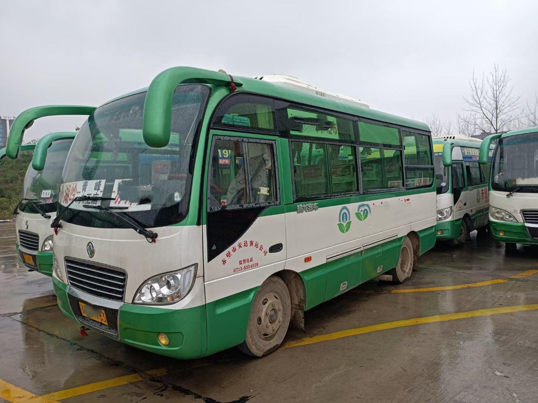 Dongfeng EQ6606 Chinese Brand Used Mini Bus 19seats 5.9m Length Euro V 2018