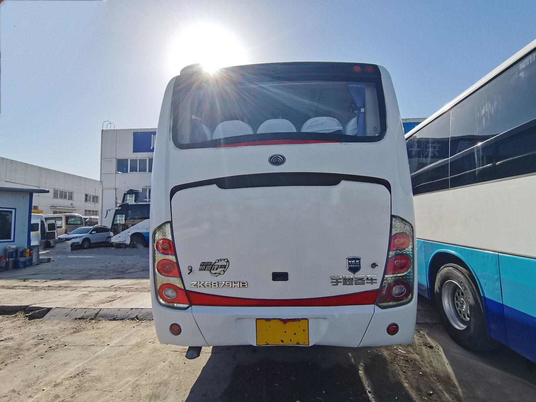 39 Seats Used Coach Buses LHD Rear Engine ZK6879 Used Buses In Brazil Yutong