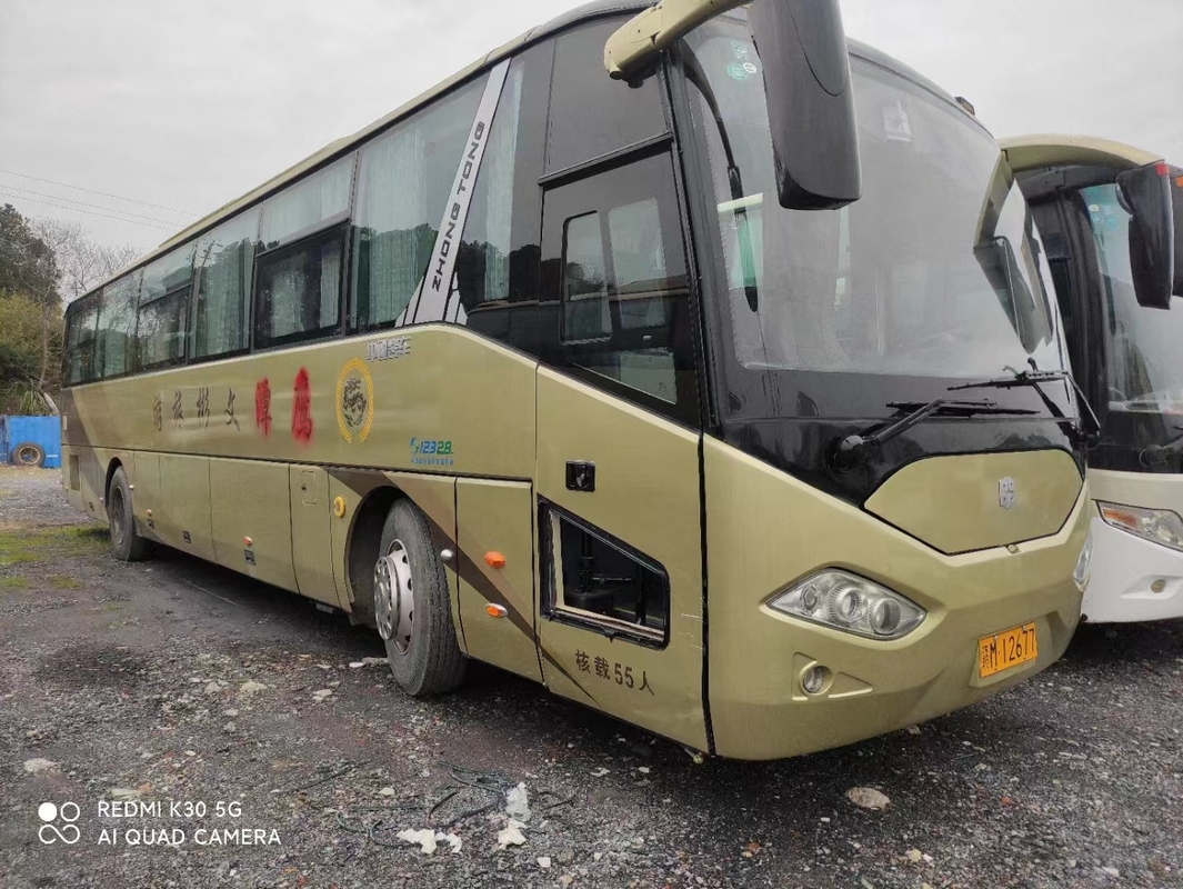 2015 Year 55 Seat Used Zhongtong Bus ZLCK6120 Second Hand  Bus 199kw With LHD For Passenger