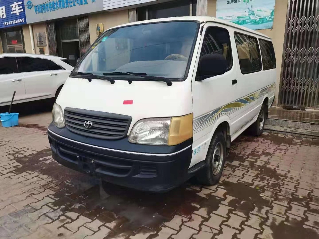 12 Seats Gasoline Used Hiace Bus 2nd Hand Mini Bus 2008 Year Toyota Hiace Bus