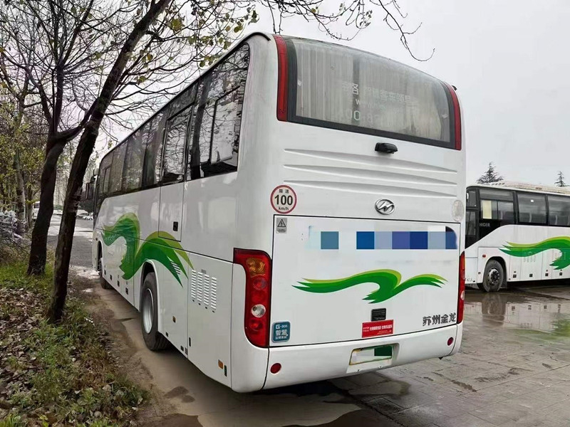 47 Seats Electric Used Higer Bus KLQ6109ev Used Coach Bus New Fuel No Accident