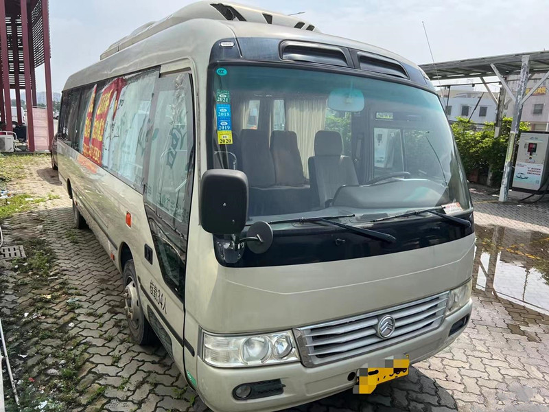 34 Seats Used Coaster Bus Used Mini Bus XML6809 With Electric Engine Left Hand Steering