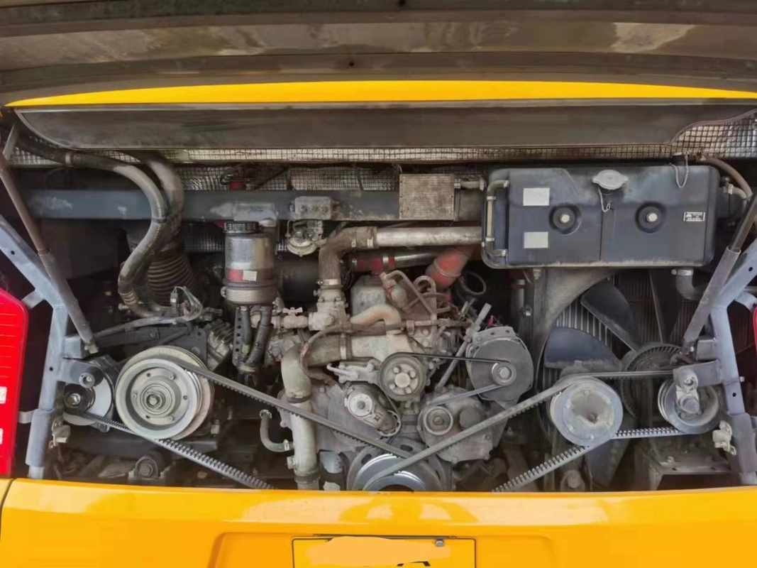 RHD/LHD Used Coach Yutong 60seats 2+3layout Two Doors Rear Yuchai Engine