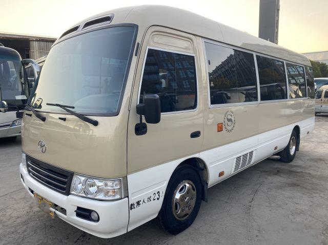 Toyota Coaster Mini Bus 23seat 2.7L Manual Gearbox 2TR Coaster Buses Euro III