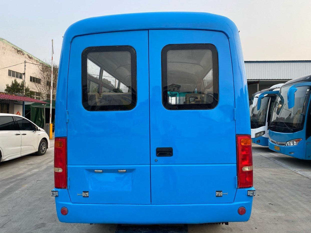 Used Mini Van 136hp DongF EQ6600 17seats Yuchai Engine Euro 4 Left Hand Drive