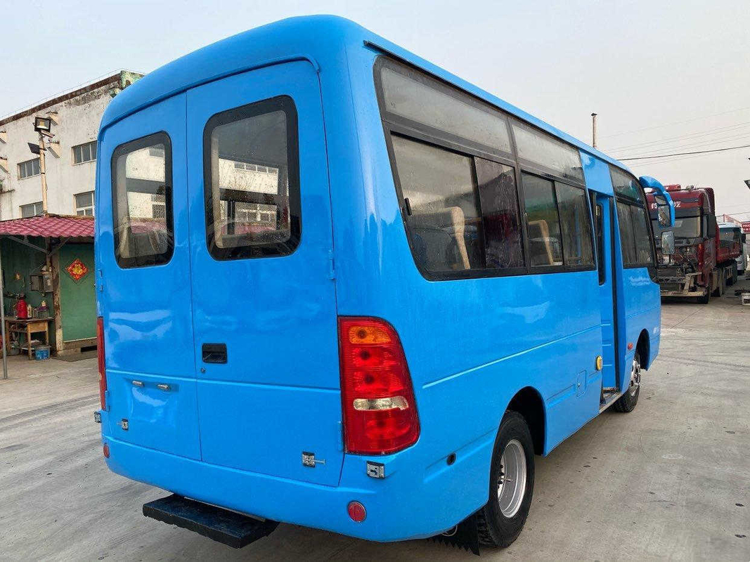 Used Mini Van 136hp DongF EQ6600 17seats Yuchai Engine Euro 4 Left Hand Drive