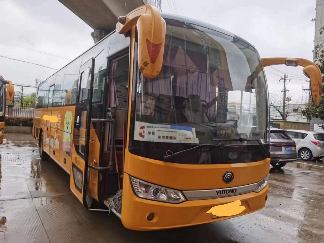 60 Seats Used Yutong ZK6115  Used Coach Bus Yuchai Engine LHD For Transportation