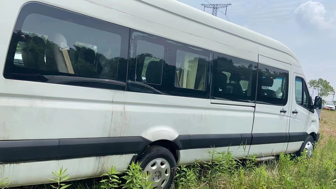 2017 Year 17 Seats Used JAC Bus  Used Mini Bus Diesel New Stock Bus In Good Condition