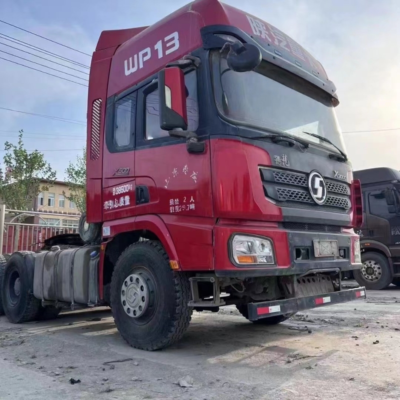 Used Shacman Truck Tractor 420hp Used Tractor Head 6*4 50tons For Sale Tractor Truck