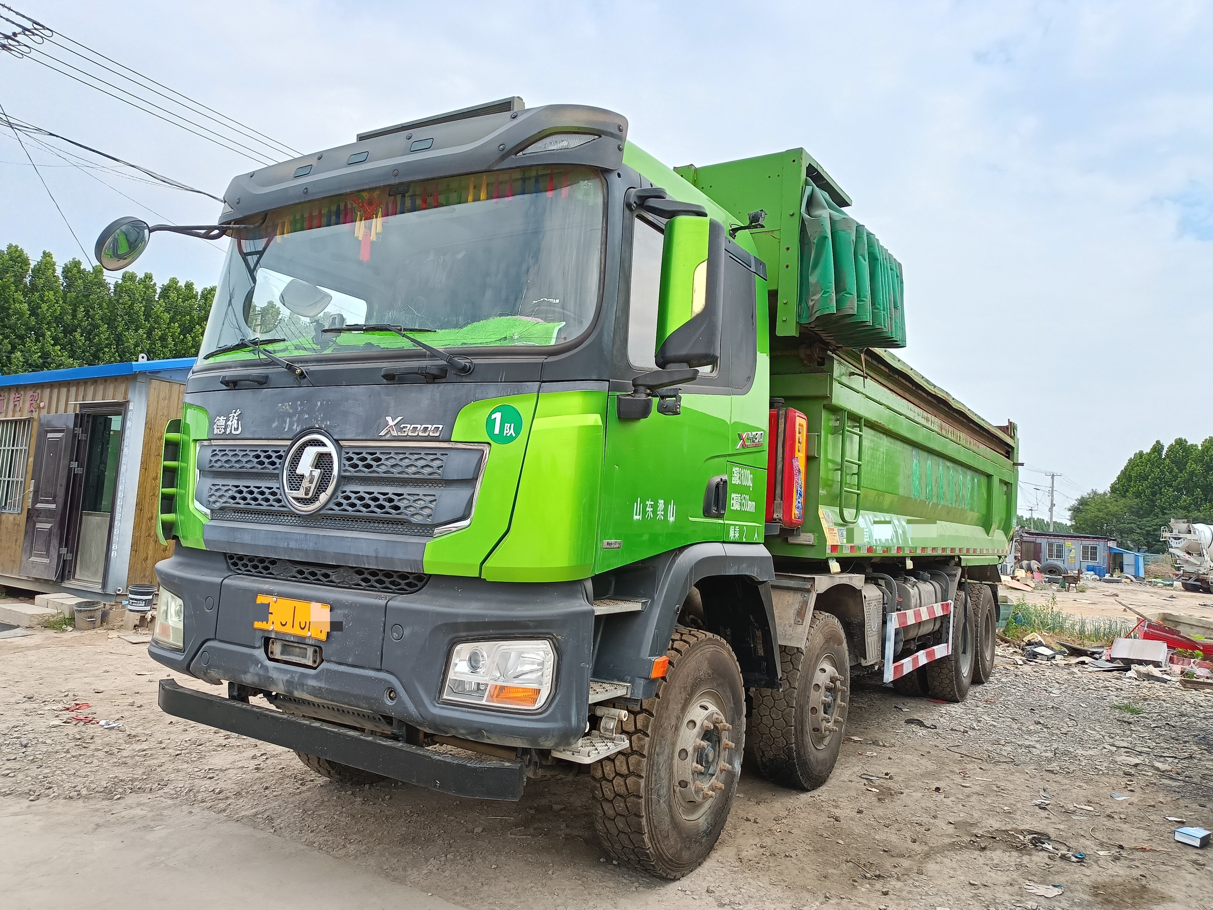 8x4 Tipper Truck Shacman Dump Truck For Sale 2021 Year 30-50 Tons Rocks ...
