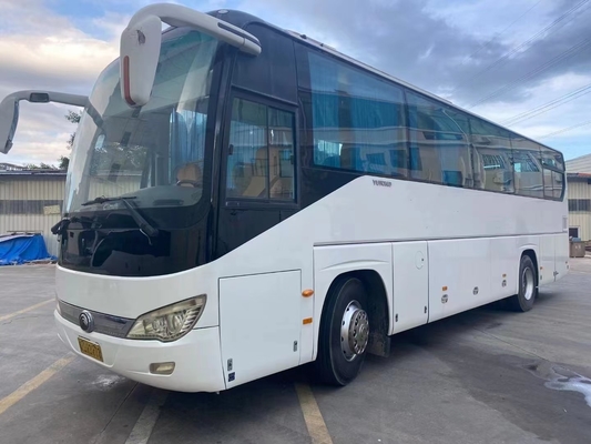 Double Doors Used Yutong Bus 45seats Yuchai Diesel Engine RHD ZK6107