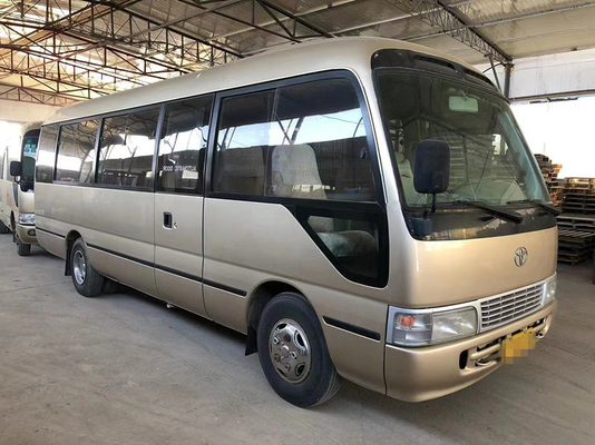 30 Seats Used Toyota Coaster Bus Hiace Bus With Diesel Engine