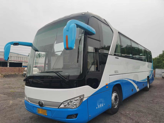 54 Seats Used Yutong Coach Buses LHD Rear Weichai Engine 247kw ZK6122HT5 Passenger