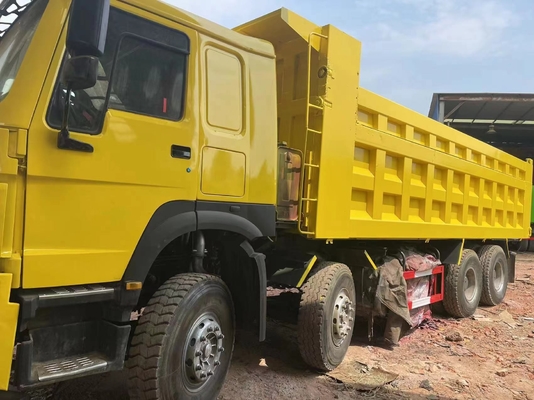 8*4 Used Dump Truck 40ton Mitsubishi Fuso 12 Wheels Second Hand Truck With 380HP