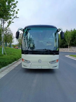 51 Seats Rhd Rear Engine Used Coach Buses Golden Dragon XML6113 Two Doors Euro IV
