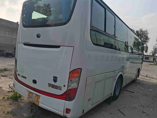 China Yutong Used Tour Bus ZK6908 Passenger Coach 39seats 180kw Yuchai Engine Plate Spring Suspension