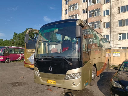 2014 Year 49 Seats Used Golden Dragon Bus XML6113 Coach LHD In Good Condition