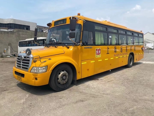 Higer Used School Bus Coach KLQ6116 Yuchai Engine 147kw 2+3layout 48seats