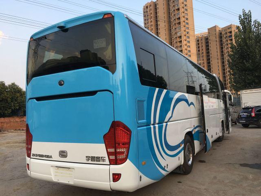 Zk6122 LHD Used Yutong Buses 2015 Year 50 Seats Diesel Engine 125km/H Max Speed