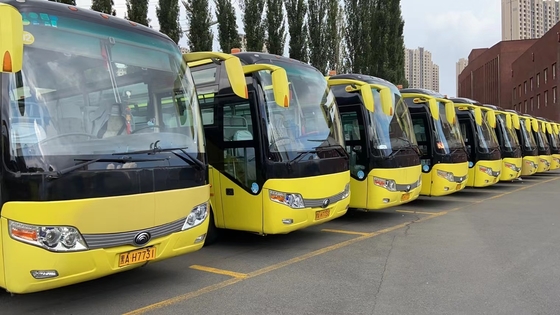 2014 Year 60 Seats Used Yutong Buses ZK6107 With Yuchai Engine 100km/H Steering LHD