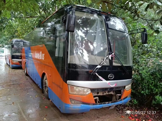 60 Seats Used Wuzhoulong Bus With Diesel Engine RHD Steering NO Accident