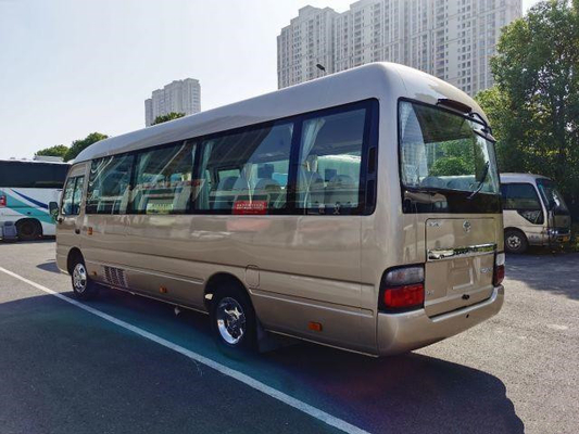 Left Hand Drive Used Coaster Bus Japanese Mini Bus Toyota Brand 29seats 2TR