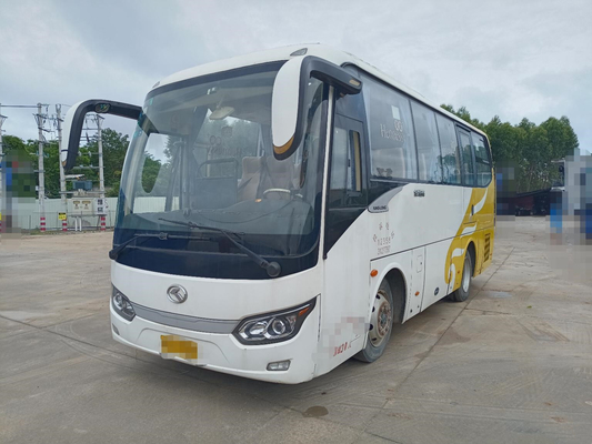 Kinglong 30seats Used Passenger Bus Yuchai 180hp Euro IV Engine XMQ6759