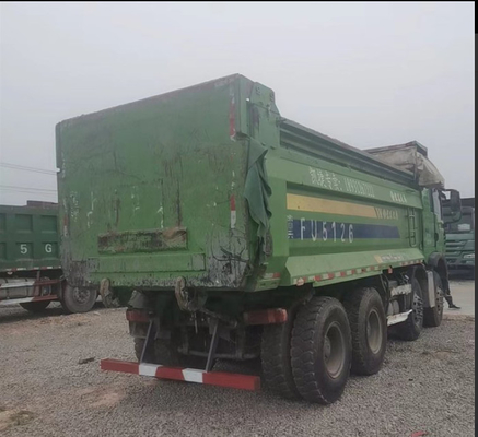Howo 8x4 Four Axles Used Dump Truck Tipper With 375HP 317HP For Sale