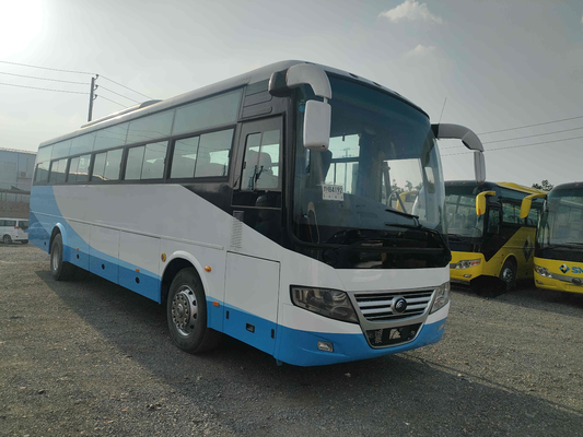 Right Steering Bus Yutong Front Engine Coach Zk6112d 3 Buses 45000km Good Tyres