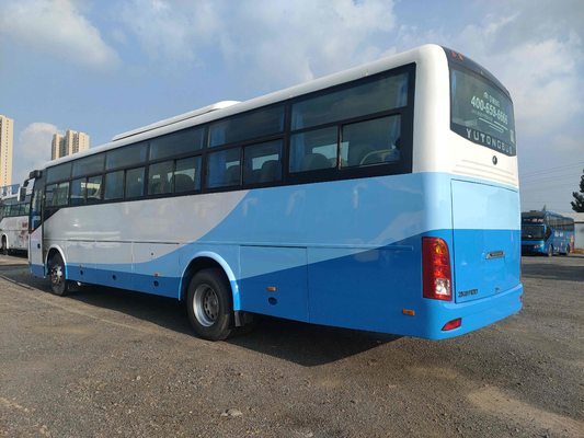 Right Steering Bus Yutong Front Engine Coach Zk6112d 3 Buses 45000km Good Tyres