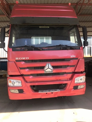 Heavy Duty Sinotruk Howo Used 10 Wheels 6x4 Tractor Truck With 371Hp For Sale