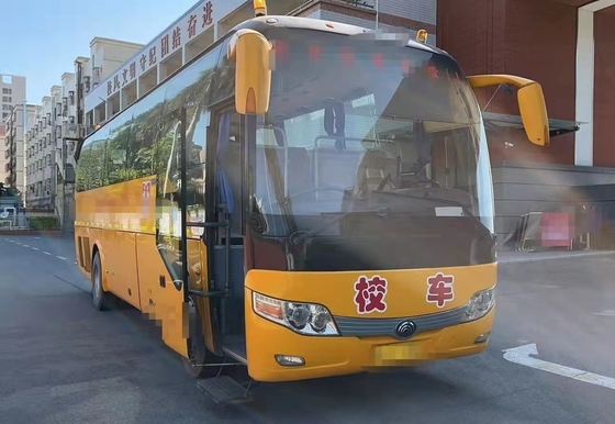 Yuchai Engine Used YUTONG Buses 49 Seats With 24L / 100km Fuel Consumption