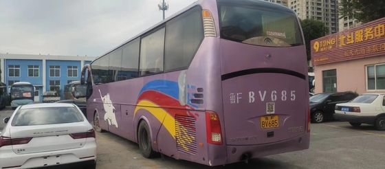 2012 Year 53 Seats Used Coach Bus Yutong ZK6129HD With Cummins Diesel Engine Double Door