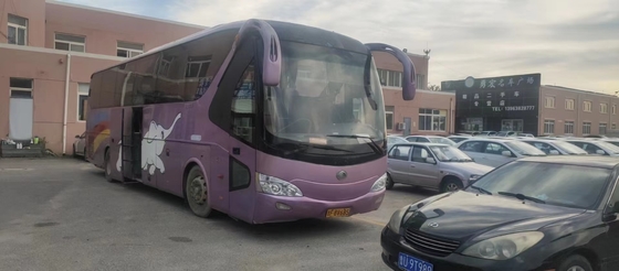 2012 Year 53 Seats Used Coach Bus Yutong ZK6129HD With Cummins Diesel Engine Double Door