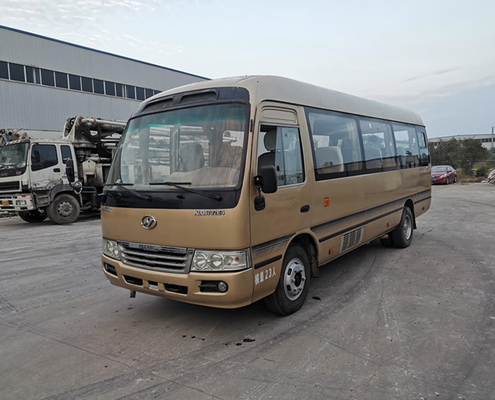 23 Seats 2014 Year Used Higer Coaster Mini Bus KLQ6702E4 With Engine Left Hand Steering