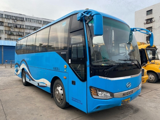 Higer Bus In Tanzania Diesel Weichai 245hp 38seats Euro Emission Standard Second Hand