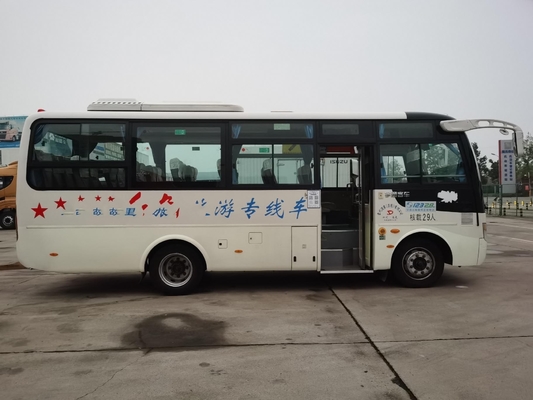 29 Seats Front Engine Used Coach Bus Zk6752d Weichai 140kw Mini Transportation